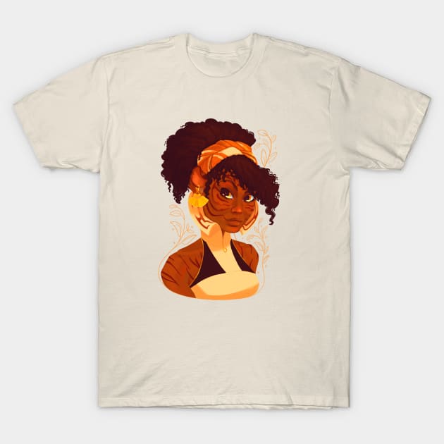 Tigerwoman T-Shirt by Yana Graffox